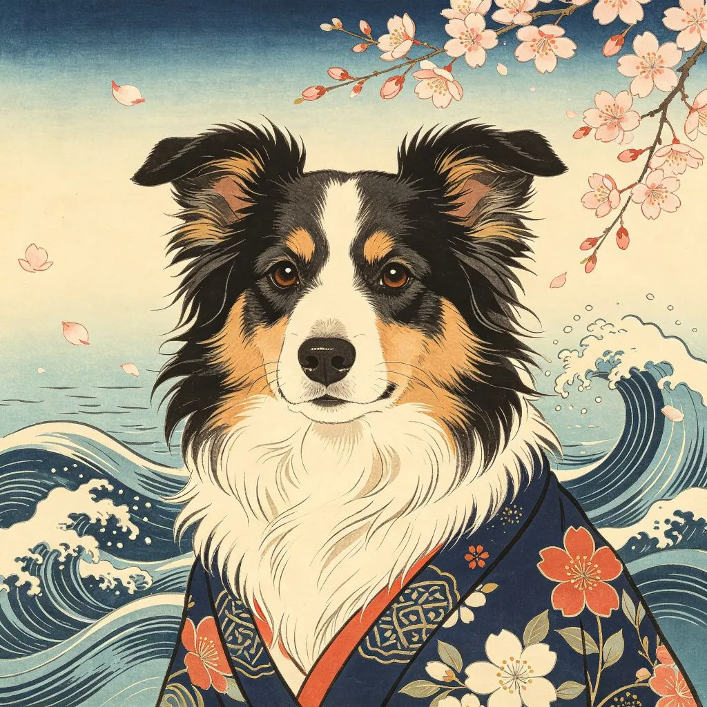 寵物藝術 - 浮世繪中的狗狗：日本傳統藝術與寵物