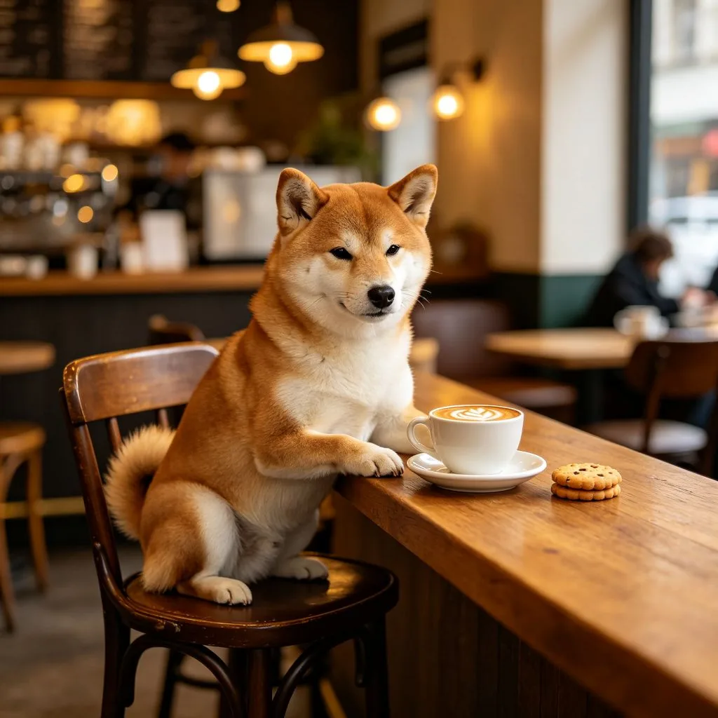 狗狗日記 - 咖啡吧台的柴犬：狗狗咖啡廳的興起