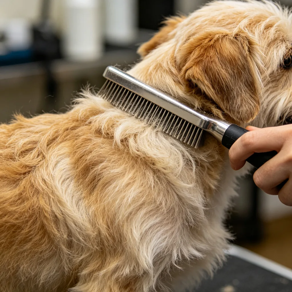 狗狗毛髮護理與美容完全指南 - pets groomingschool scissors fur blades macro(圖片3) ZooTecture 狗狗毛髮護理與美容完全指南 - 寵物知識文章配圖