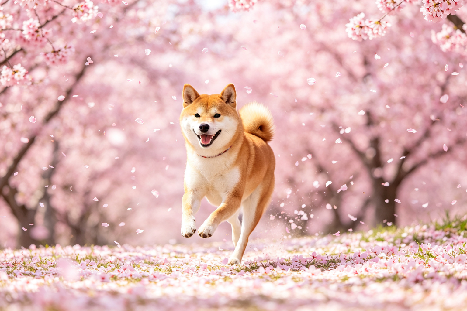 櫻花奔跑的柴犬:春天最治愈的畫面 - 柴犬在櫻花樹下快樂奔跑,春天最治愈的畫面 ZooTecture 柴犬在櫻花樹下快樂奔跑,春天最治愈的畫面 - 櫻花奔跑的柴犬:春天最治愈的畫面